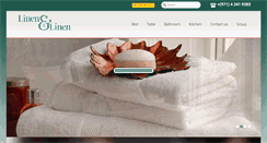 Desktop Screenshot of linenandlinen.com
